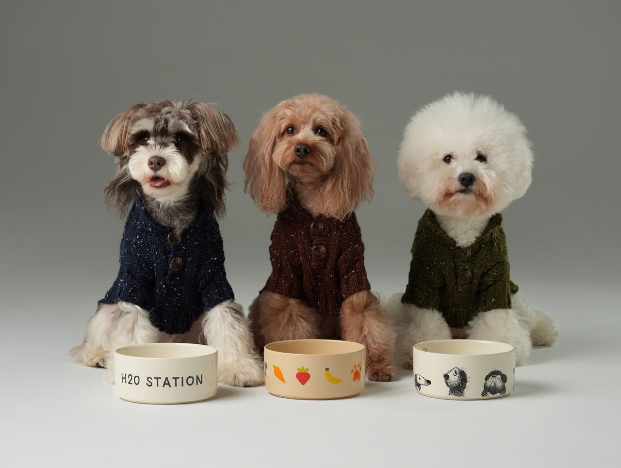 GLACIER PET SWEATER - NAVY